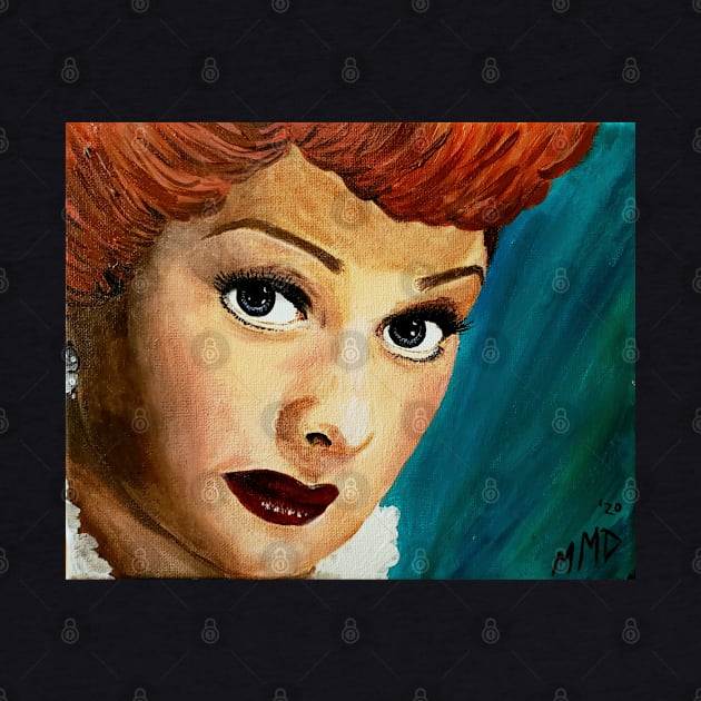 I Love Lucy Painting by MadebyMeaghan